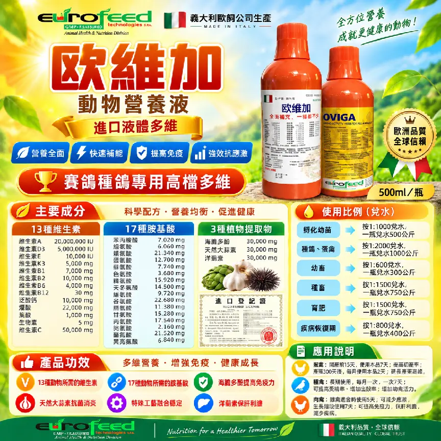 歐維加動物營養液